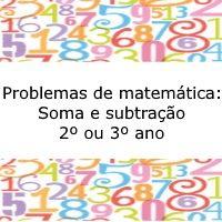 Atividade de matemática: Problemas de soma - 3º ano - Acessaber