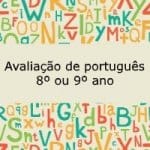 Avaliação de português – 8º ou 9º ano