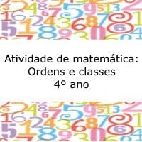 Matemática: Classes e ordens em 2023