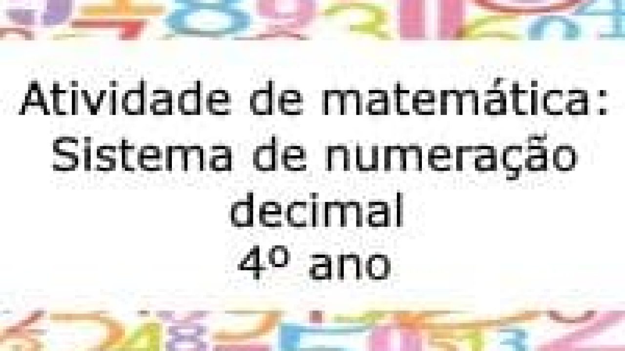 APOSTILA DE MATEMÁTICA COM DESCRITORES - 4º ANO DO E.F.1