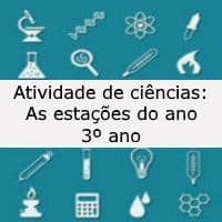 estações do ano - 3º ano