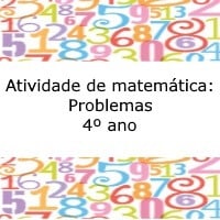 Atividade de matemática – 4º ano Atividade de matemática - 4º ano