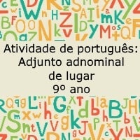 adjunto adnominal de lugar