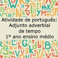 adjunto adverbial de tempo