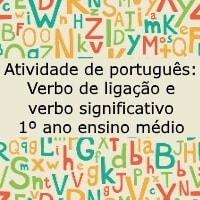 verbo de ligaçao e verbo significativo