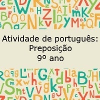 preposição 9º ano preposição 9º ano
