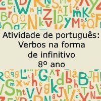verbos na forma de infinitivo 8º ano verbos na forma de infinitivo 8º ano