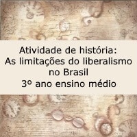 as limitaçoes do liberalismo no brasil – 3º ano as limitaçoes do liberalismo no brasil - 3º ano