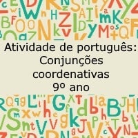 conjunçoes coordenativas 9 ano