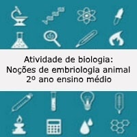 noçoes de embriologia animal – 2º ano – bio noçoes de embriologia animal - 2º ano - bio