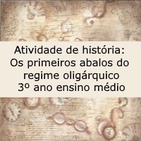 os primeiros abalos do regime oligarquico – 3º ano os primeiros abalos do regime oligarquico - 3º ano