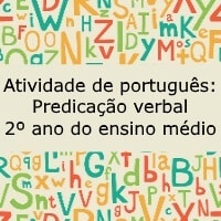 predicaçao verbal 2 aano ensino medio predicaçao verbal 2 ano ensino medio