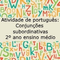 Conjunções subordinativas Conjunções subordinativas