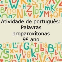 Palavras proparoxítonas – 9ano Palavras proparoxítonas - 9ano