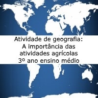 a importancia das atividades agricolas – 3º ano – geografia a importancia das atividades agricolas - 3º ano - geografia