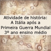 a italia apos a primeira guerra mundial – 3º ano – historia a italia apos a primeira guerra mundial - 3º ano - historia