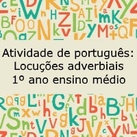 locuçoes adverbiais