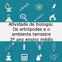 os artropodes e o meio terrestre – 3º ano – bio os artropodes e o meio terrestre - 3º ano - bio
