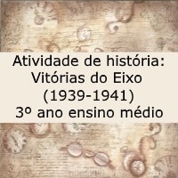 vitorias do eixo – 3º ano – historia vitorias do eixo - 3º ano - historia