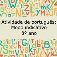 Modo indicativo – 8º ano Modo indicativo - 8º ano