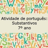 Substantivos – 7º ano