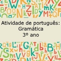 gramatica 3 ano – portugues