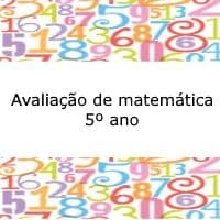 Avaliação de matemática - 5º ano