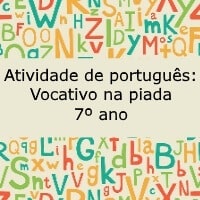 vocativo na piada 7 ano vocativo na piada 7 ano
