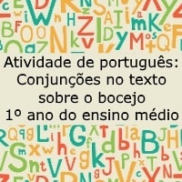 Atividade de português: Conjunções no texto sobre o bocejo – 1º ano do ensino médio Atividade de português: Conjunções no texto sobre o bocejo - 1º ano do ensino médio