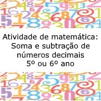 Arquivos atividade de matemática 6º ano - Acessaber