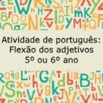 Atividade de português: Flexão dos adjetivos – 5º ou 6º ano