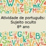 Atividade de português: Sujeito oculto – 8º ano