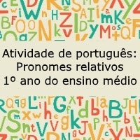 Uso do pronome relativo que - Português