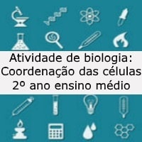 Atividade de biologia Coordenação das células – 2º ano ensino médio Atividade de biologia: Coordenação das células - 2º ano ensino médio