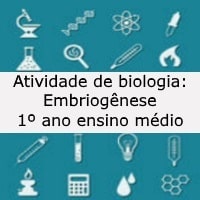 Atividade de biologia Embriogênese – 1º ano ensino médio Atividade de biologia: Embriogênese - 1º ano ensino médio