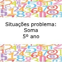 Problemas de matemática: Soma – 5º ano