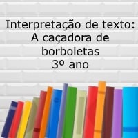 Interpretação de texto: A caçadora de borboletas - 3º ano