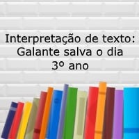 Interpretação de texto: Galante salva o dia - 3º ano