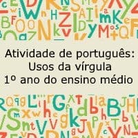 Atividade-de-portugues-Usos-da-vírgula-1º-ano-do-ensino-medio-PDF_princ