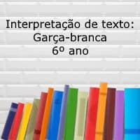 Interpretação de texto: Garça-branca – 6º ano