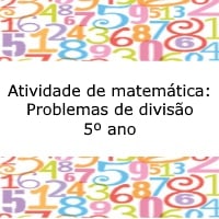 Atividade de matemática: Problemas de divisão – 5º ano