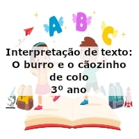 Interpretação de texto: O burro e o cãozinho de colo – 3º ano