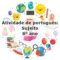 Atividade de português: Sujeito – 8º ano