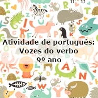 Atividade-de-portugues-Vozes-do-verbo-9o-ano