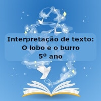 Interpretação de texto: O lobo e o burro – 5º ano