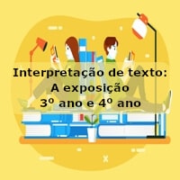 Interpretação de texto: A exposição – 3º ano e 4º ano