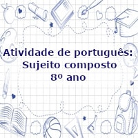 Atividade-de-portugues-Sujeito-composto-8o-ano