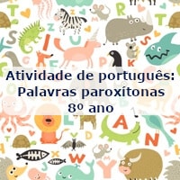 Atividade-de-portugues-Palavras-paroxitonas-8o-ano