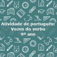 Atividade-de-portugues-vozes-do-verbo-9o-ano