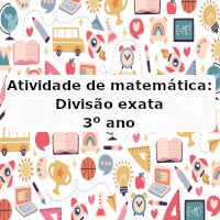 Divisão 3º ano - Loja das Profs